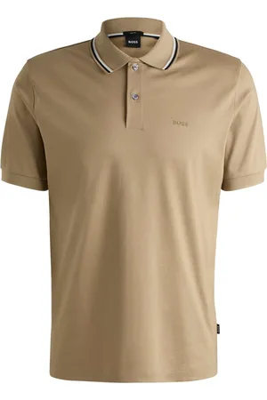 HUGO BOSS Poloshirt van zachte katoen-jersey, slim fit