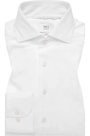 1863 BY ETERNA Jersey overhemd in Japanese Knitted-kwaliteit, comfort fit