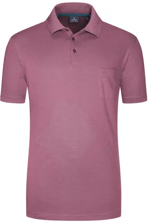 Ragman Poloshirt van katoenmix
