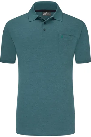 Ragman Poloshirt van katoenmix