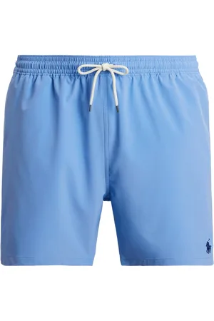 Ralph Lauren Zwembroek in effen kleur met stretchgehalte