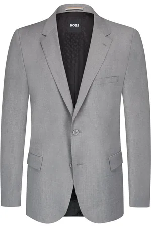 HUGO BOSS Gemêleerd Mix & Match colbert met stretch