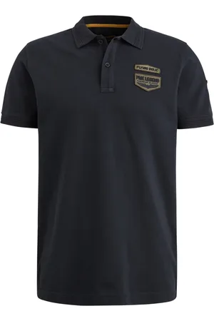 PME Legend™ Poloshirt van katoen piqué met logopatches