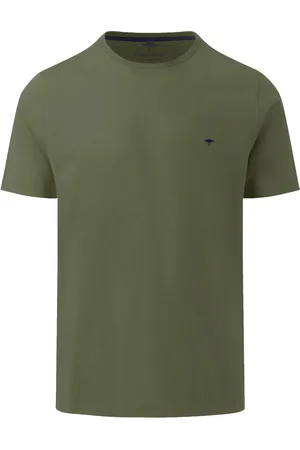 Fynch-Hatton T-shirt van zacht katoen met logoprint
