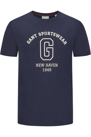 GANT T-shirt van katoen met merkprint