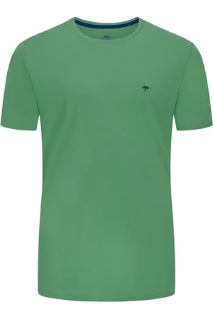Fynch-Hatton T-shirt van zacht katoen met logoprint
