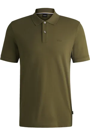 HUGO BOSS Poloshirt in piqué-kwaliteit met merklogo-borduursel