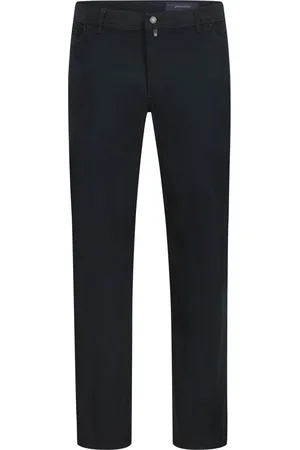Pierre Cardin Zachte stretchbroek Lyon in vintage look, modern fit