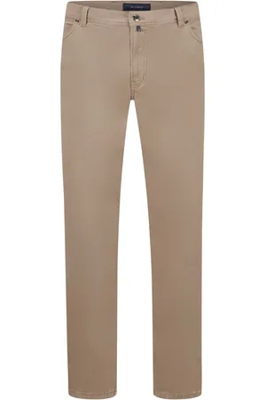 Pierre Cardin Zachte stretchbroek Lyon in vintage look, modern fit