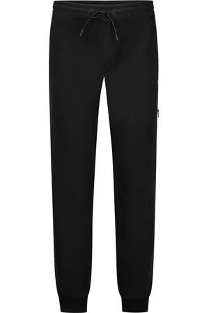 HUGO BOSS Stretch joggpants met ritscargozak