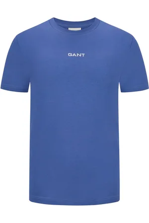 GANT T-shirt van katoen met kleine merkprint