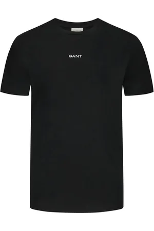 GANT T-shirt van katoen met kleine merkprint