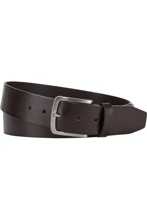 HUGO BOSS Handgemaakte leren riem