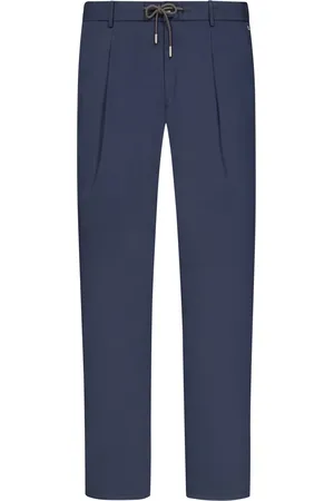 Hiltl Chino met stretchgehalte en tunnelkoord