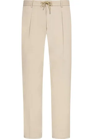 Hiltl Chino met stretchgehalte en tunnelkoord