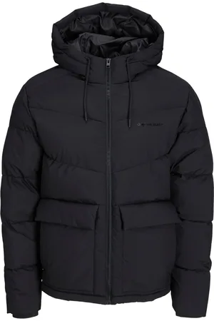 JACK & JONES Jas in doorgestikte look met capuchon, Originals Studio