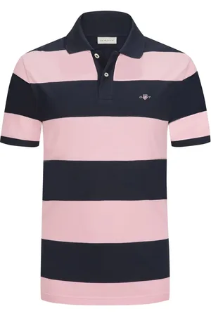 GANT Katoenen poloshirt met blokstrepen