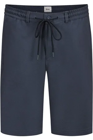 Brax Hi-Flex jersey short met motief