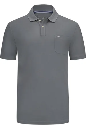 Fynch-Hatton Poloshirt met borstzak in piqué-kwaliteit