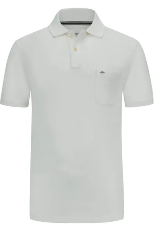 Fynch-Hatton Poloshirt met borstzak in piqué-kwaliteit