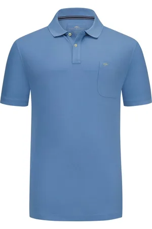 Fynch-Hatton Poloshirt met borstzak in piqué-kwaliteit