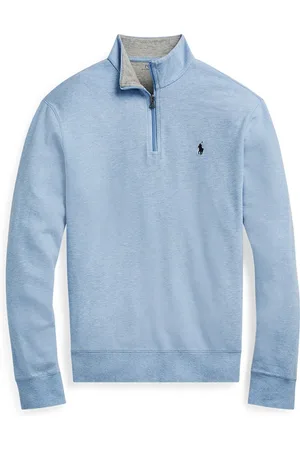Ralph Lauren Jersey troyer met logopatch