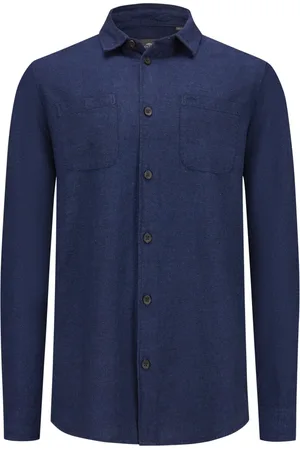 Fynch-Hatton Overshirt van linnen met borstzakken