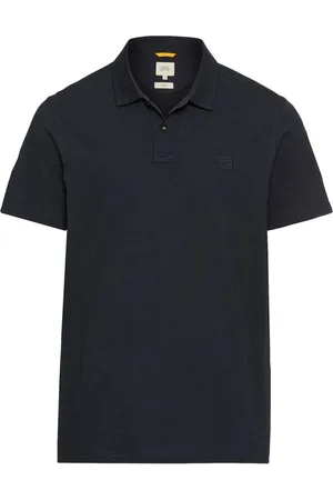 Camel Active Jersey poloshirt van katoen met logopatch