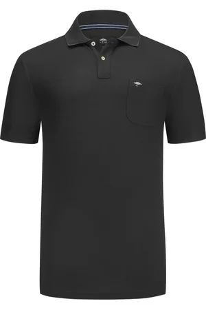 Fynch-Hatton Poloshirt met borstzak in piqué-kwaliteit