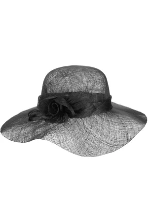 Seeberger Jella Flower Sinamay Strohoed by