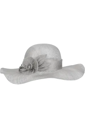 Seeberger Jella Flower Sinamay Strohoed by