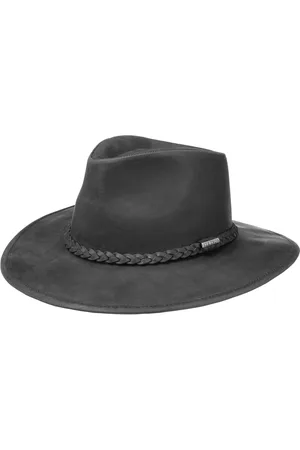 Stetson Buffalo Leather Western Hoed by