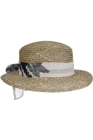 Lierys Seagrass Strohoed met Stofband by