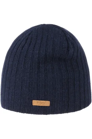 Barts Haakon Lambswool Gebreide Muts by