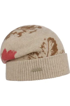 Seeberger Kasjmier Flower Beanie Muts by