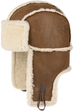 Lierys Highfly Leren Pilotenmuts by