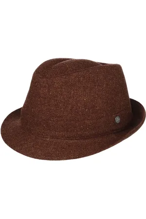 Lierys Shetland Wool Trilby Wollen Hoed by