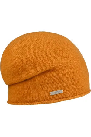 Seeberger Kasjmier Beanie met Rolrand by