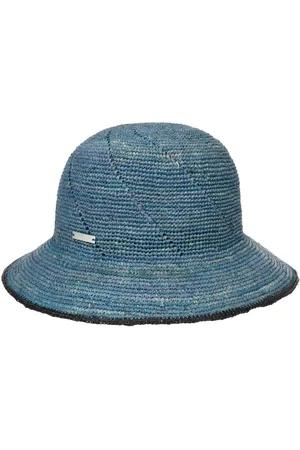 Seeberger Eliza Raffia Cloche Strohoed by