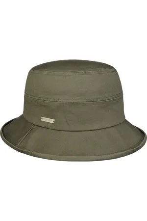 Seeberger Plain Bucket Hoed met UV-Bescherming by