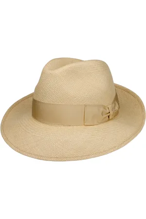 Borsalino Big Brim Fedora Strohoed by