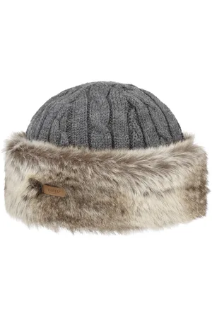 Barts Cable Knit Faux Fur Muts by