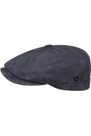Lierys Nappaleer Wax Flat Cap by