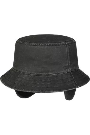Stetson Stoffen Bucket Hoed met Oorbescherming by