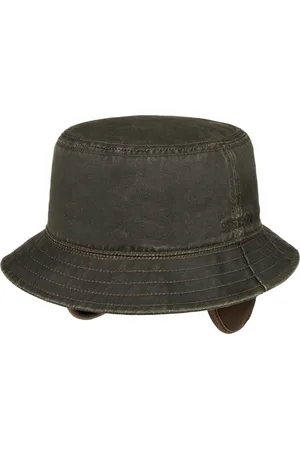 Stetson Stoffen Bucket Hoed met Oorbescherming by