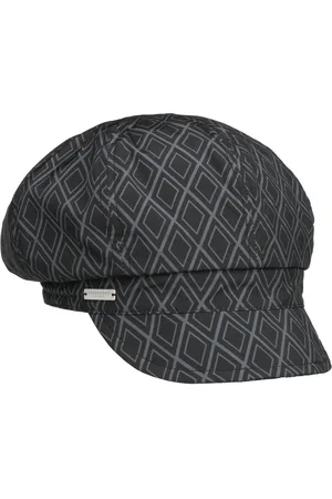 Seeberger Twotone Newsboy Regen Cap by