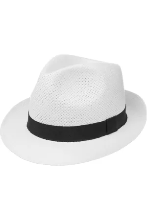 Lipodo White City Trilby Hoed by