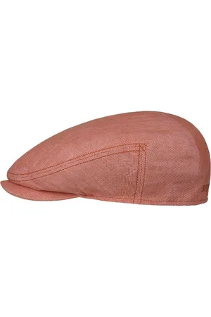 Stetson Woodfield Linen Flat Cap by