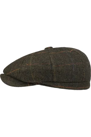 Lipodo Herringbone Check Newsboy Pet by