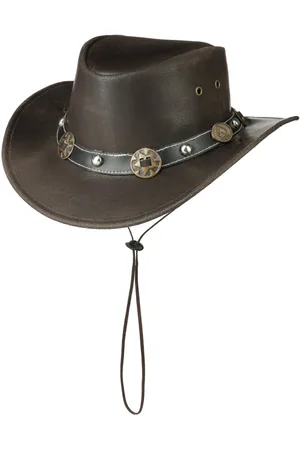 Scippis Concho Lederen Hoed by